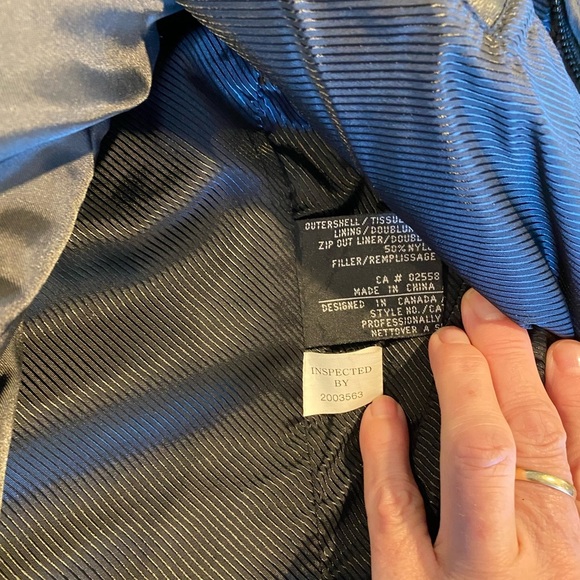 DANIER Men’s Black Leather Jacket. Size L. Like New! Mint. removable Liner - Picture 9 of 10